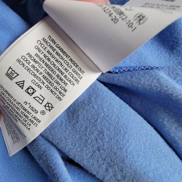 RLX Ralph Lauren Mens U.S. Open 2019 Pebble Beach 1/4 Zip Pullover Shirt XL Blue - Picture 6 of 10